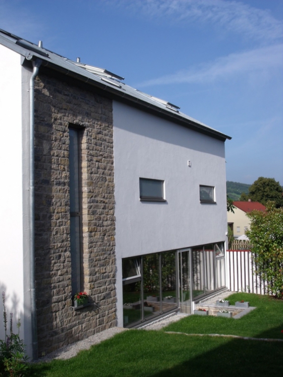 Neubau eines Zweifamilienhauses mit Galerie in Sommerhausen